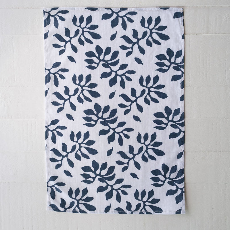 Handprinted Karisi Print Towels - Kitchen Towels