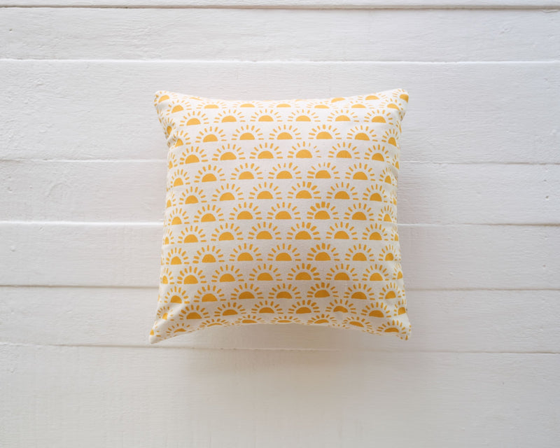 Accent Pillow Cover - Sunrise Print
