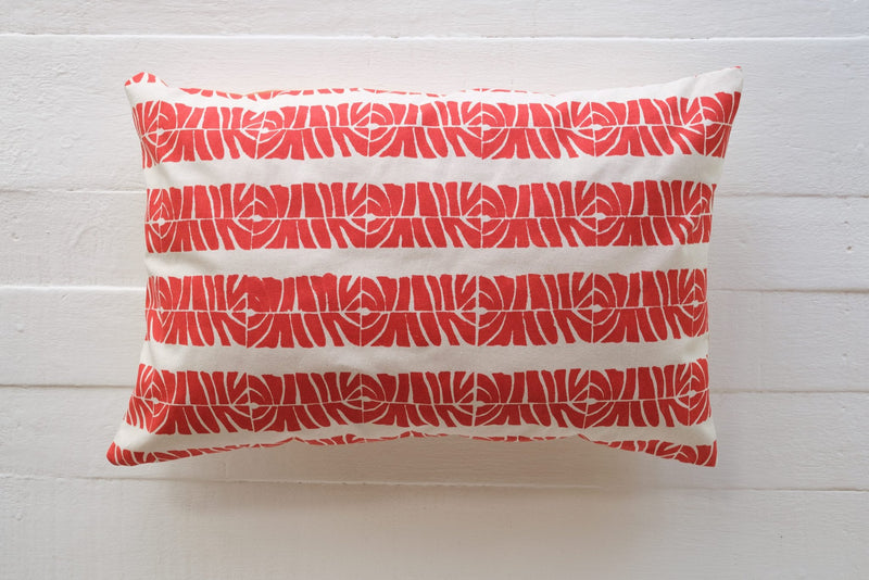 Lumbar Pillow Cover - Laubu Levu Print
