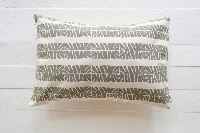Lumbar Pillow Cover - Laubu Levu Print