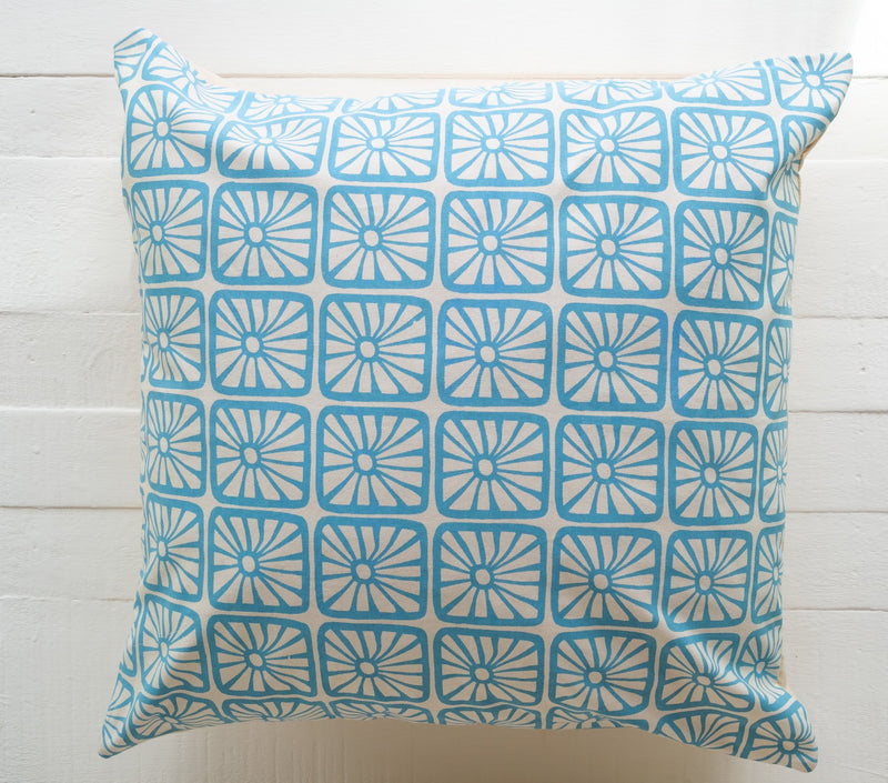 Floor Pillow Cover - Organic Bloom Print