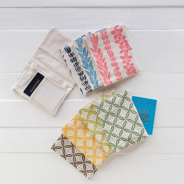 Handprinted Passport Cover