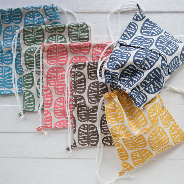 Drawstring Bag - Barakoto Print