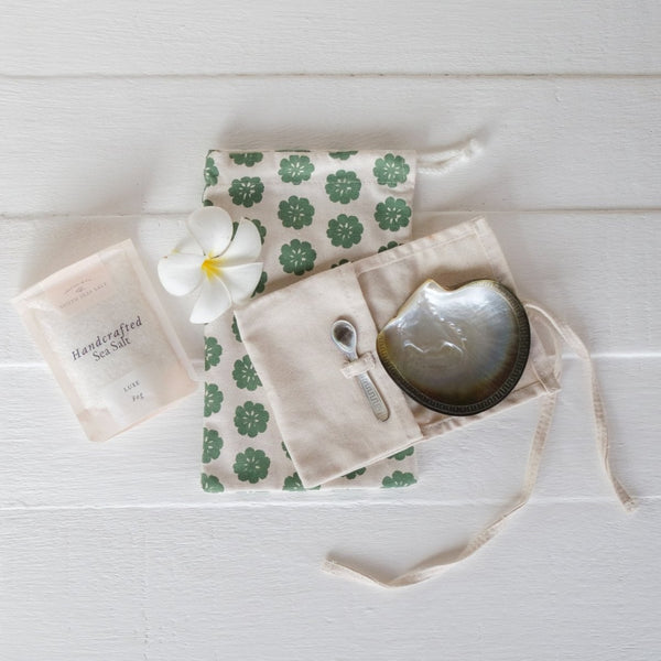 Handcrafted Sea Salt & Shell Dish Gift Set