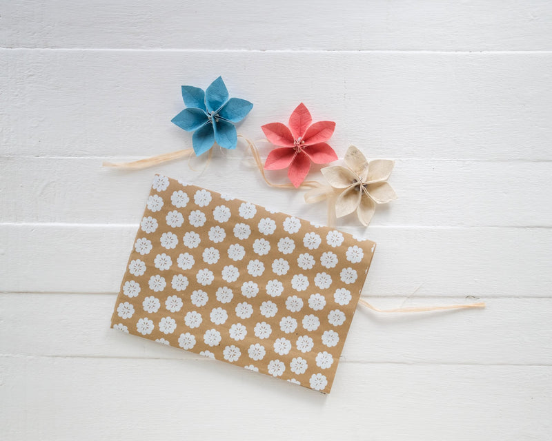 Koro Print - Handprinted Gift Wrap Pack