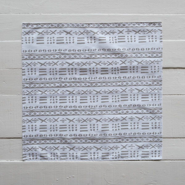 Handprinted Napkin Set of Four, Masi Print