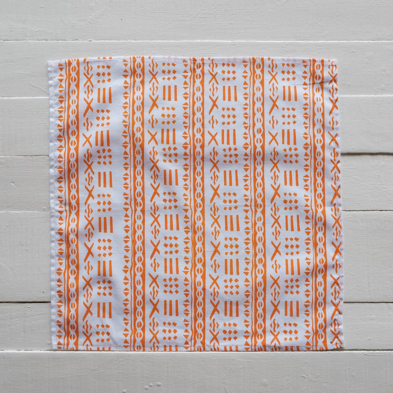 Handprinted Napkin Set of Four, Masi Print
