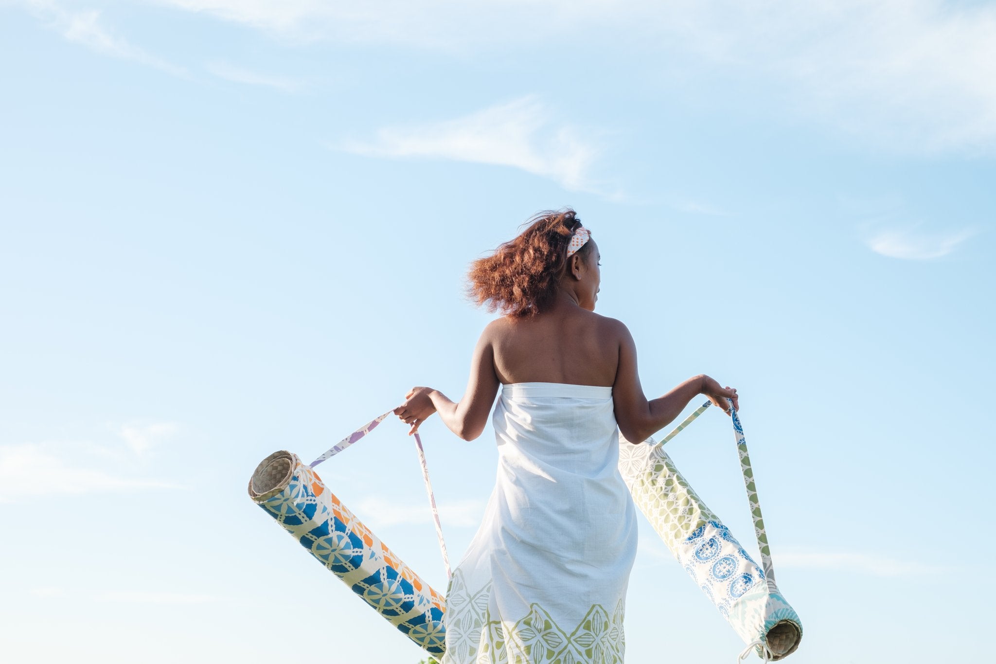 Handwoven Beach Mat