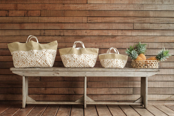 Set of Three Totes - Qiqila Print, Nukurama
