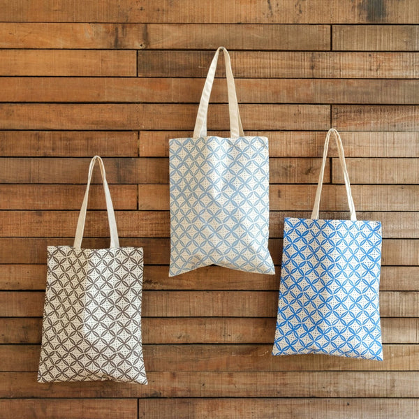 Classic Canvas Tote - Senibua Print