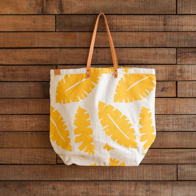 Oversized Tote - Big Leaf