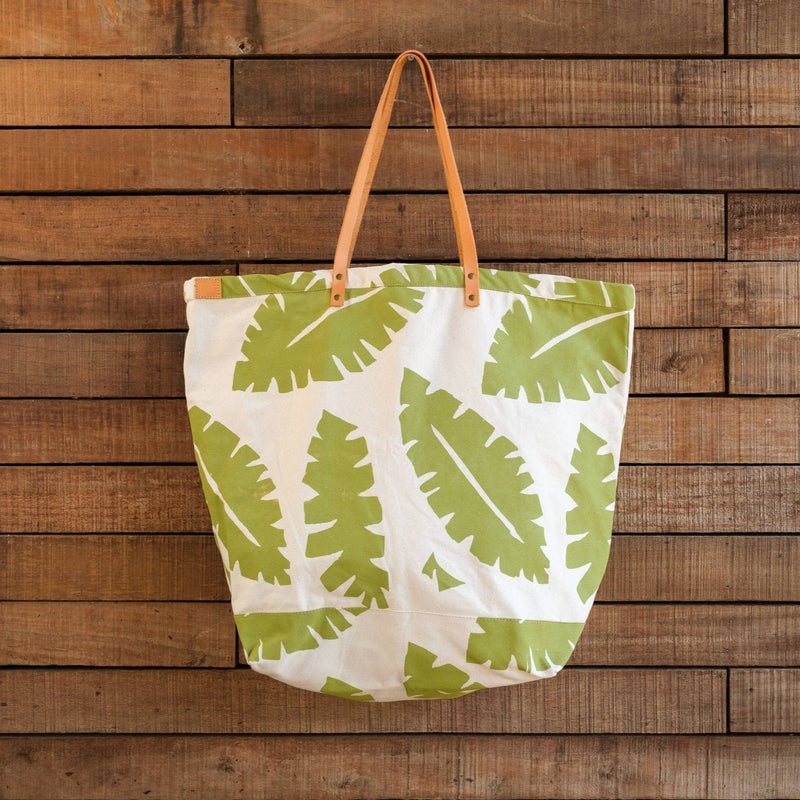 Oversized Tote - Big Leaf