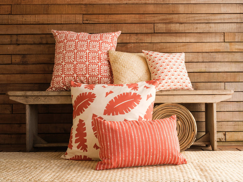 Lumbar Pillow Cover - Masi Print