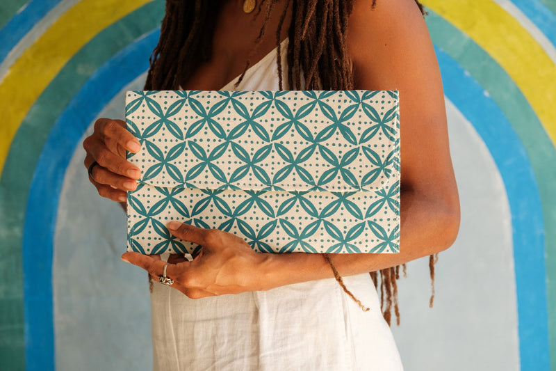 Classic Clutch - Senibua Print