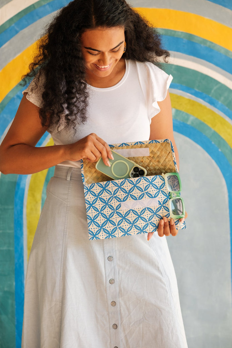 Classic Clutch - Senibua Print