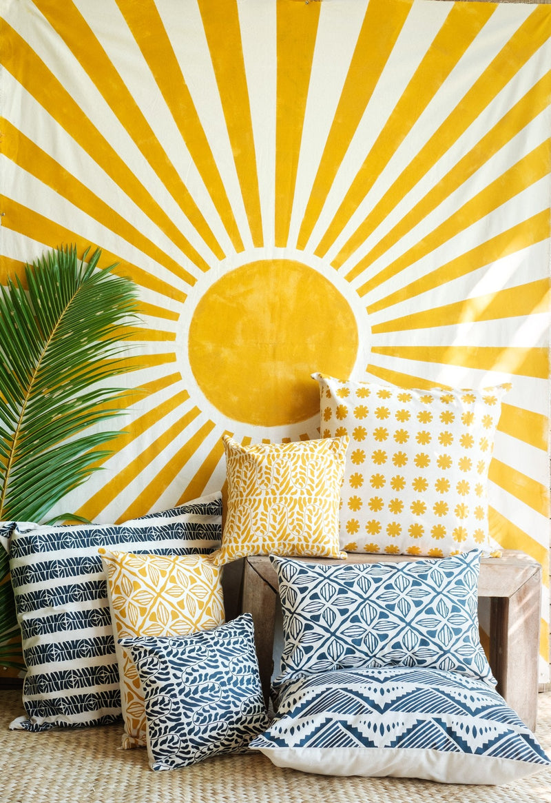 Accent Pillow Cover - Barakoto Print