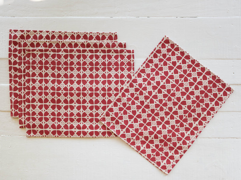 Canvas Placemat - Set of Four, Kalokalo Print