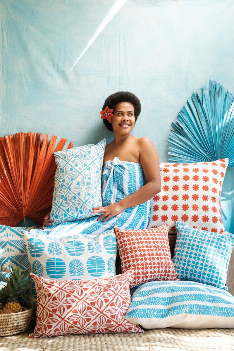 Floor Pillow Cover - Tabana Print