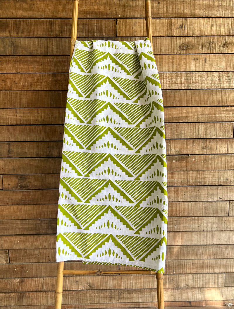 Handprinted "Sulu" Sarong - Tabana Print