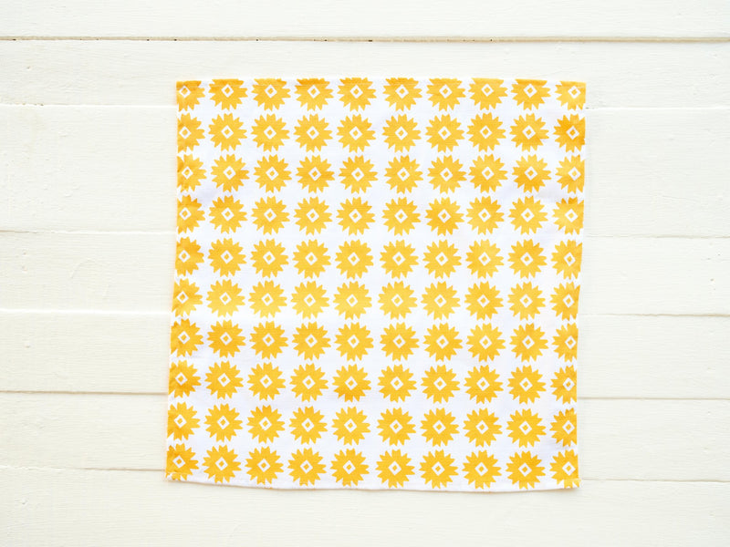 Handprinted Napkin Set of Four