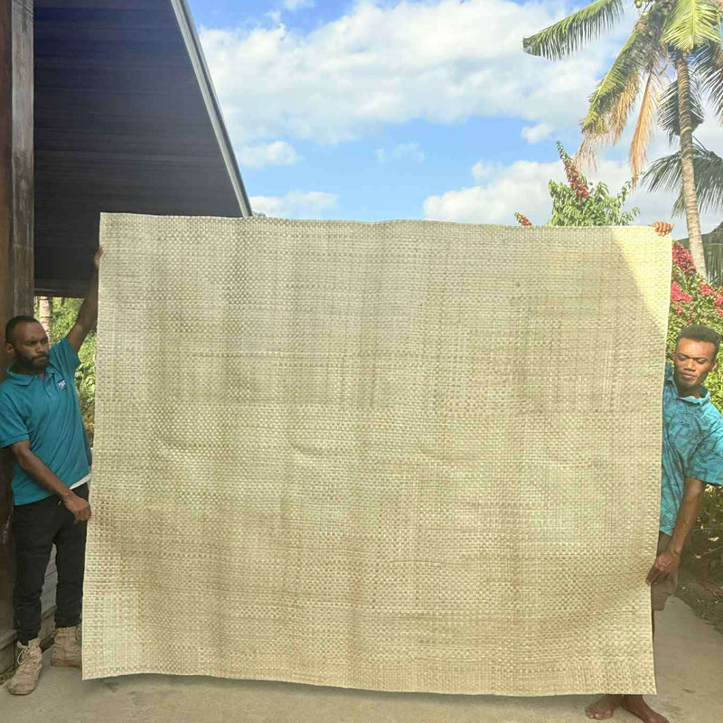 Papua Mat - Natural (216W x 270L cm)