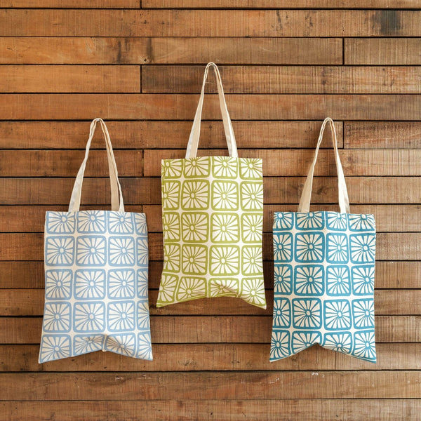 Classic Canvas Tote - Organic Bloom Print