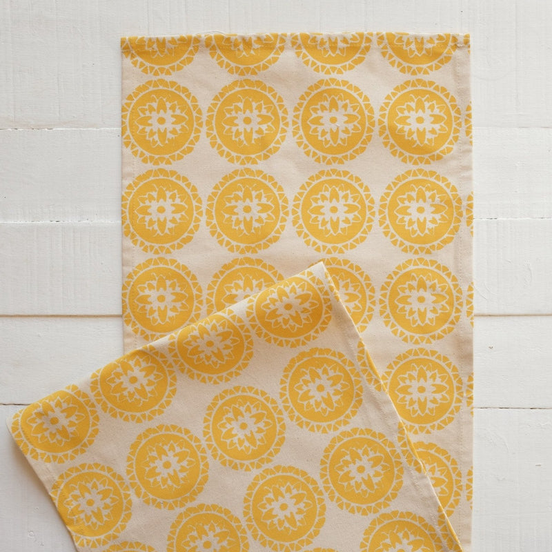 Canvas Table Runner - Mandala Print