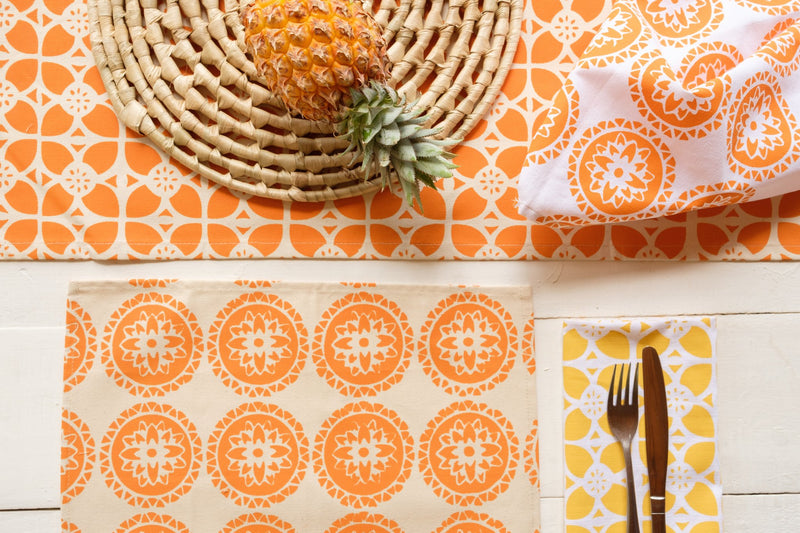 Canvas Table Runner - Senibua Print
