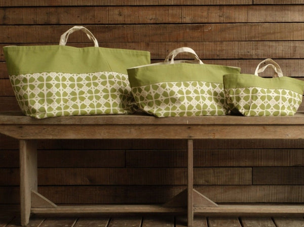 Tote - Senibua Print, Pea