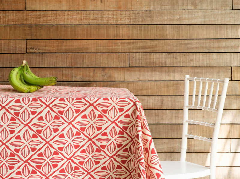 Handprinted Tablecloth - Qiqila Print