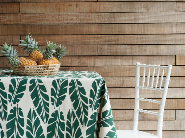 Handprinted Tablecloth - Yalu Print