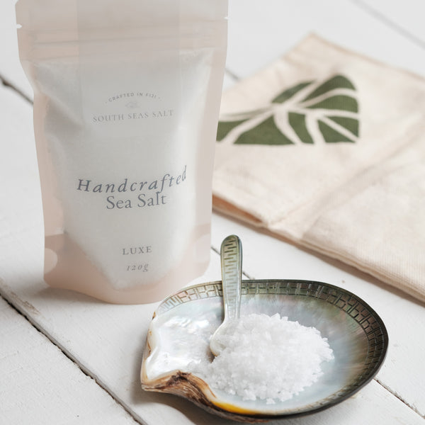 Handcrafted Sea Salt & Shell Dish Gift Set