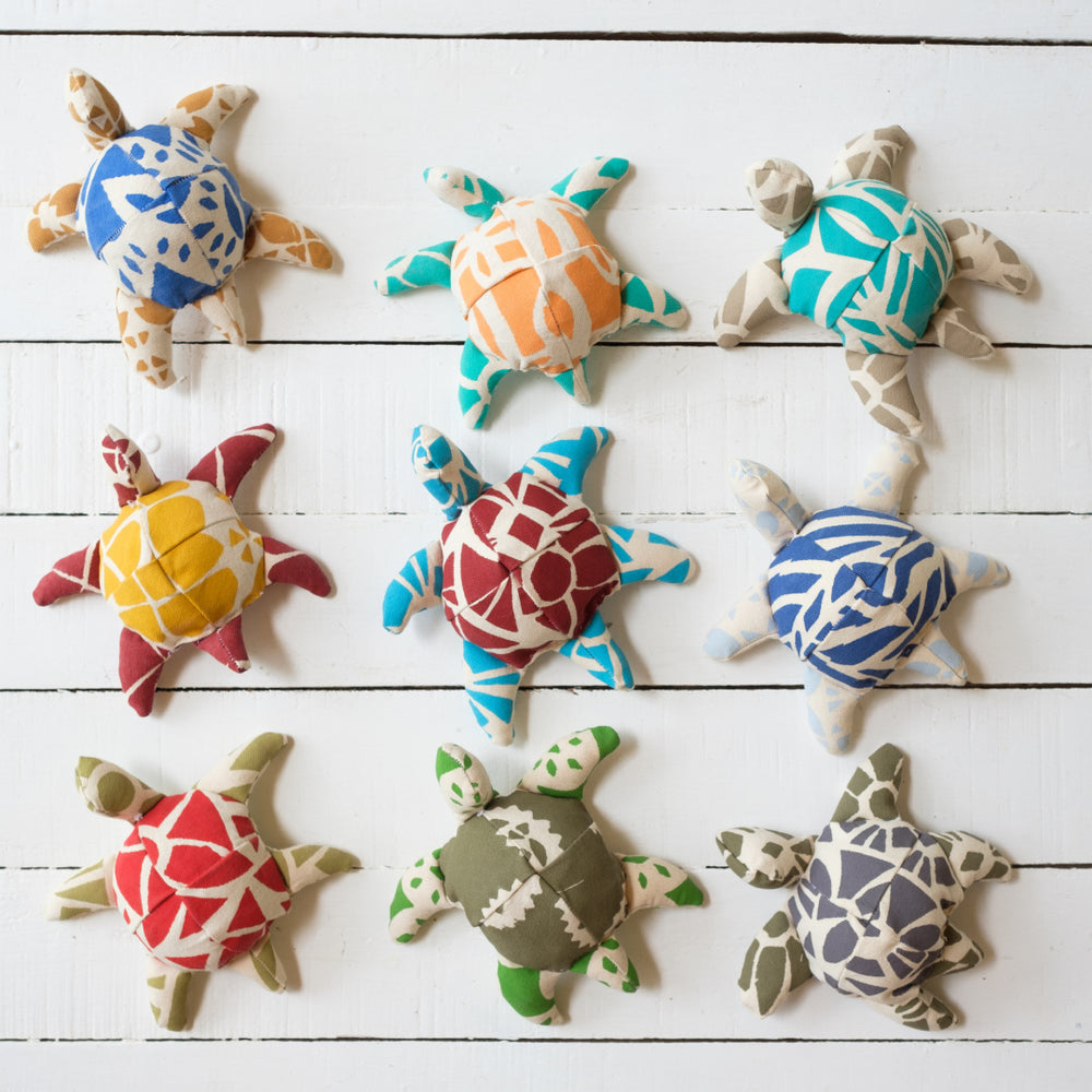 Handsewn Koro Print Turtles – Rise Beyond The Reef